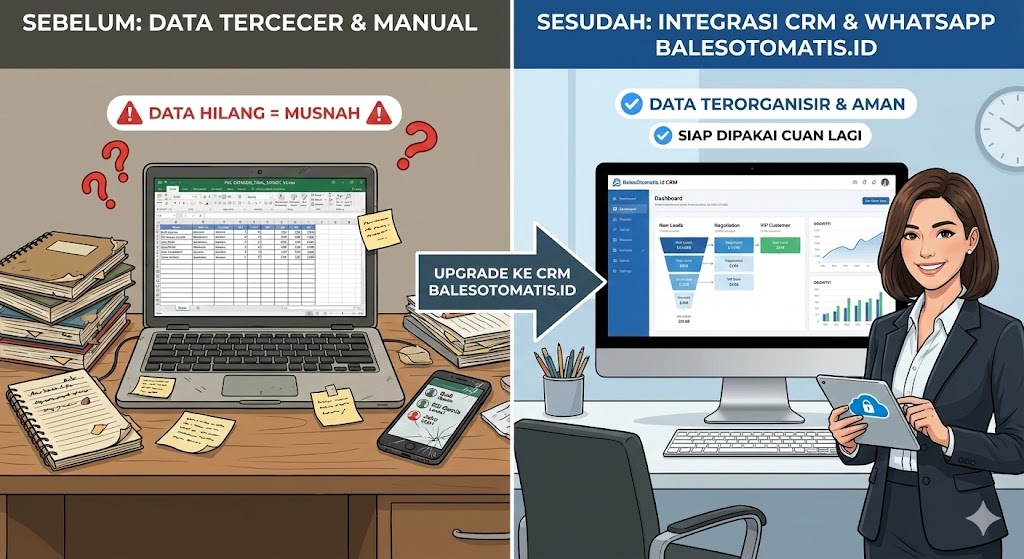 Strategi Pengelolaan Database Pelanggan Menggunakan WhatsApp CRM untuk Meningkatkan Customer Retention